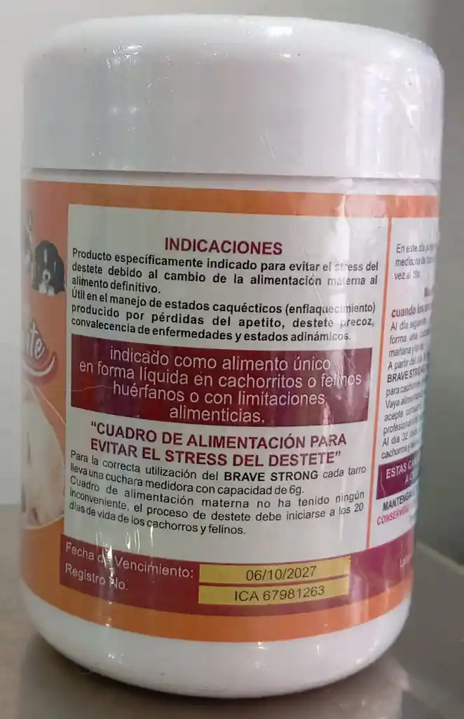 Leche Lactoreemplazante