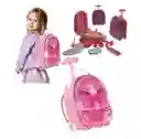 Tocador Para Niñas Belleza Juguete Maleta