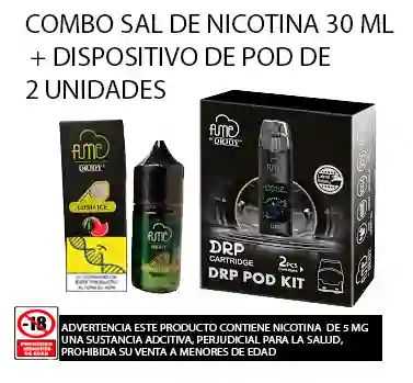 Fume Drp+ Sal De Nicotina De 30 Ml Lush Ice