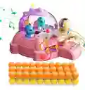 Juego De Mesa Pinball Shoot Para 20 Pzs Canicas Niños-pink