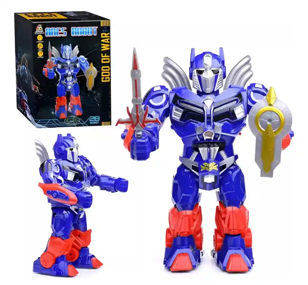 Juguete Robot Transformers Optimus Con Sonido
