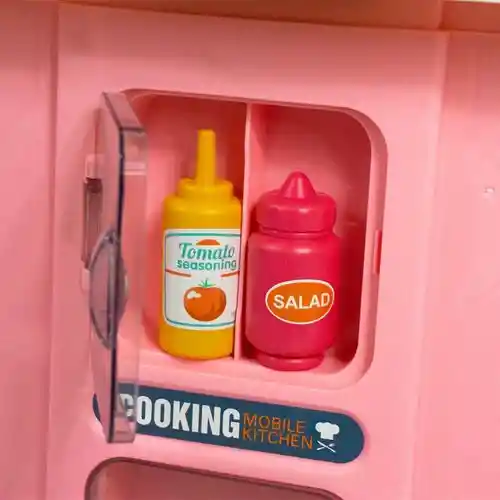 Cocinita Infantil 3 En 1 Maleta Mobile Kitchen