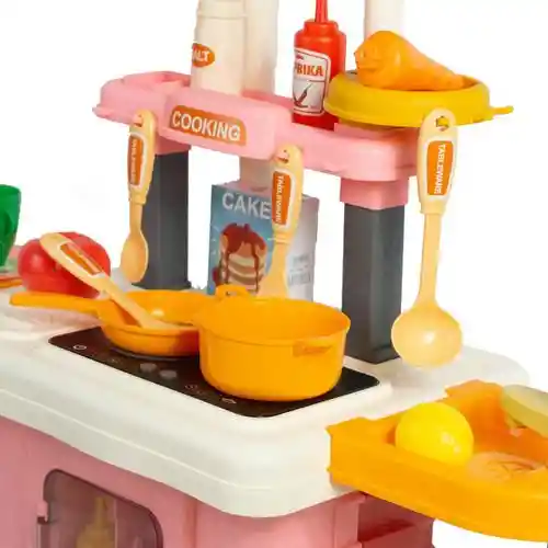 Cocinita Infantil 3 En 1 Maleta Mobile Kitchen
