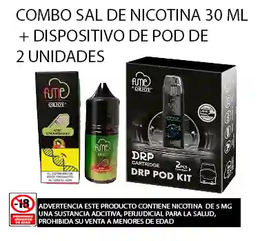 Fume Drp+ Sal De Nitoina De 30 Ml Kiwi Strawberry