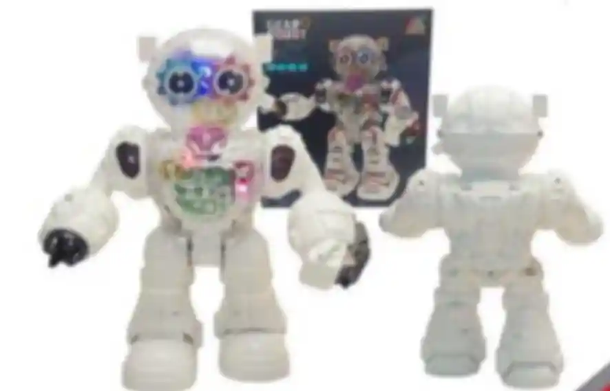 Robot Con Luz Y Sonido Movimiento Engranajes
