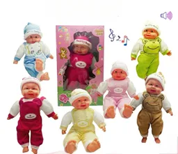 Bebe De Juguete Con Gorrito Llorón 40cm