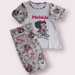 Pijama Pantalon Dama Mafalda Talla S