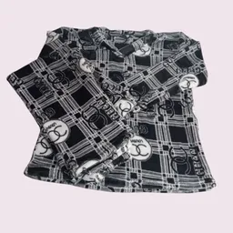 Pijama Termica Adulto Negra Talla M