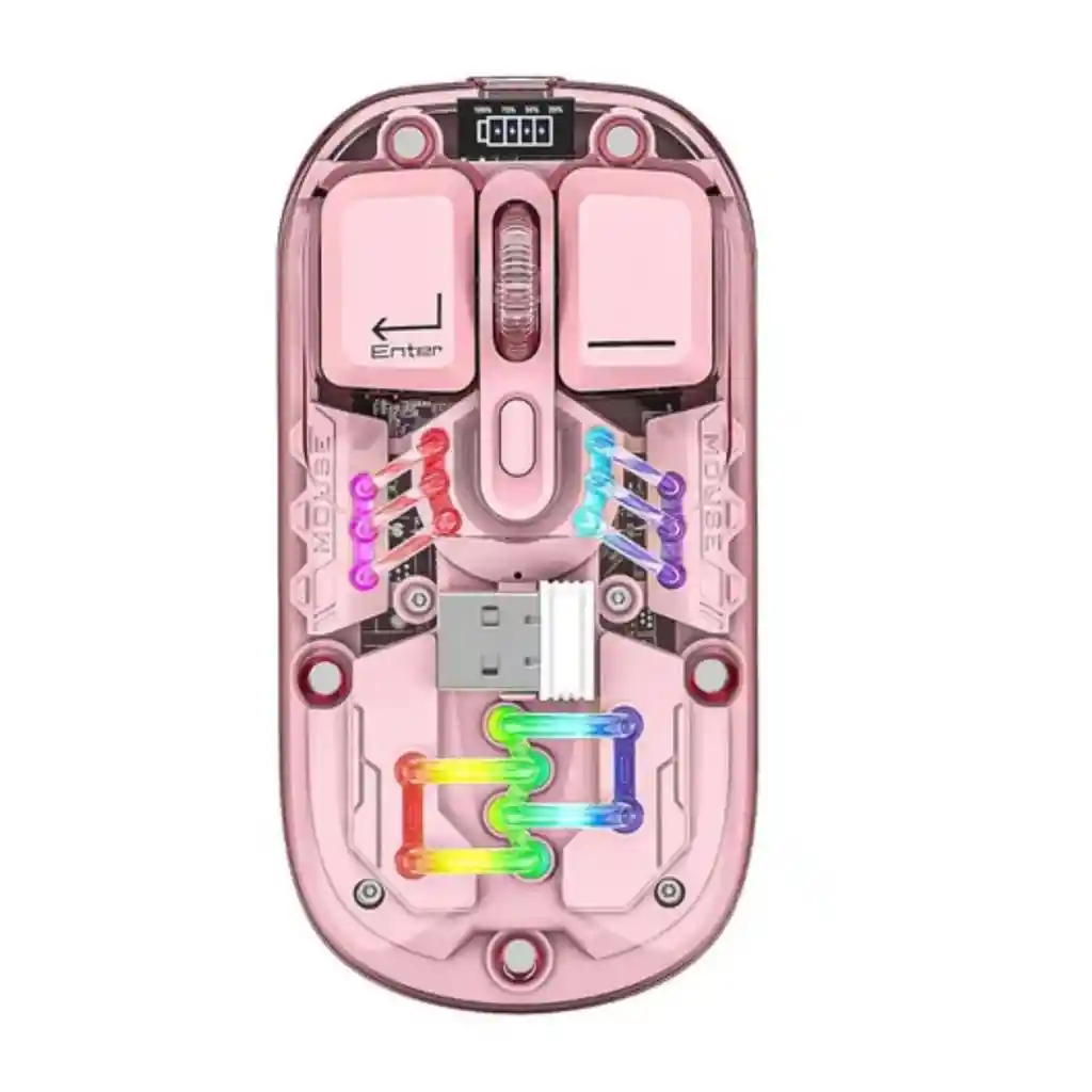 Mouse Inalámbrico Jertech Wb112 Diversos Colores