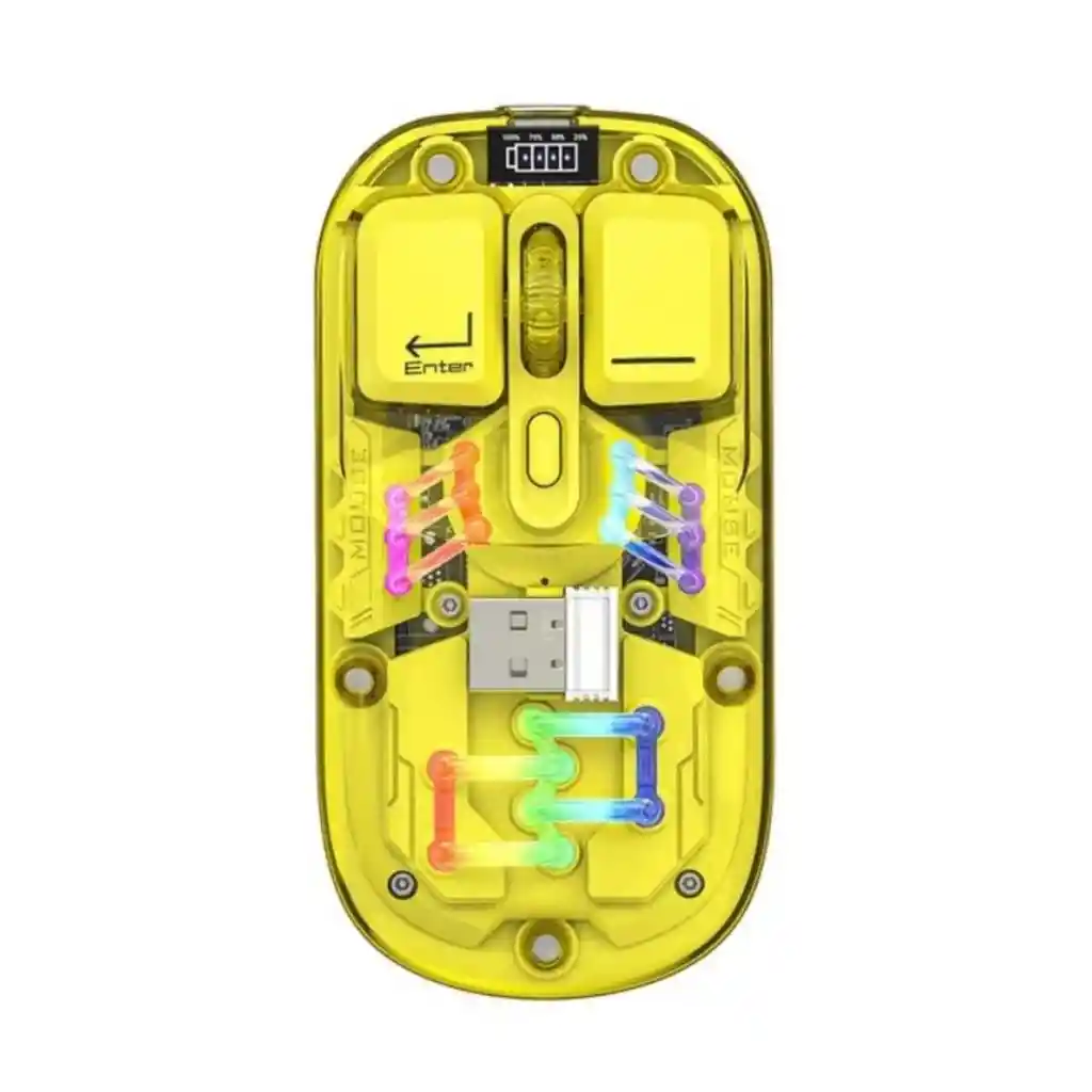Mouse Inalámbrico Jertech Wb112 Diversos Colores