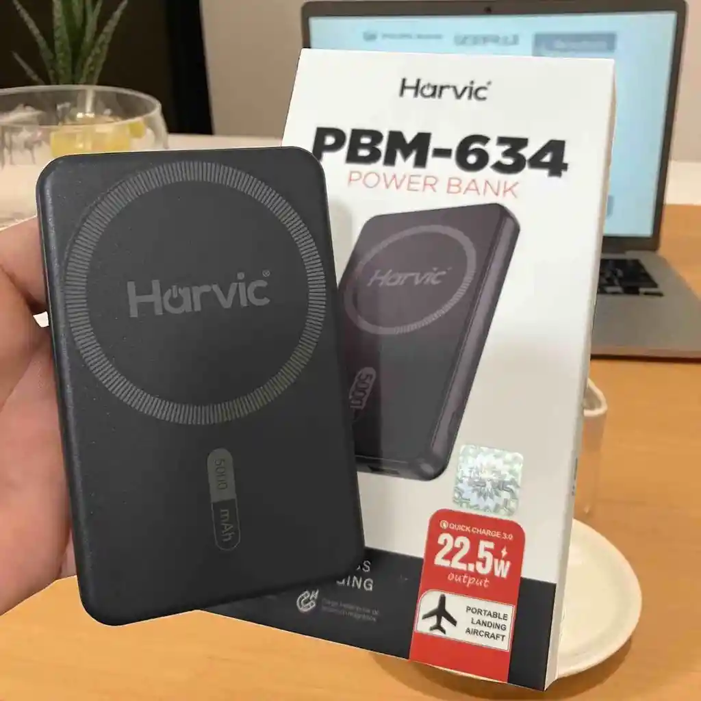 Cargador Portatil 5.000mah Con Carga Inalambrica | Power Bank