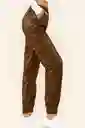 Jogger Cuerina Cintura Elastica
