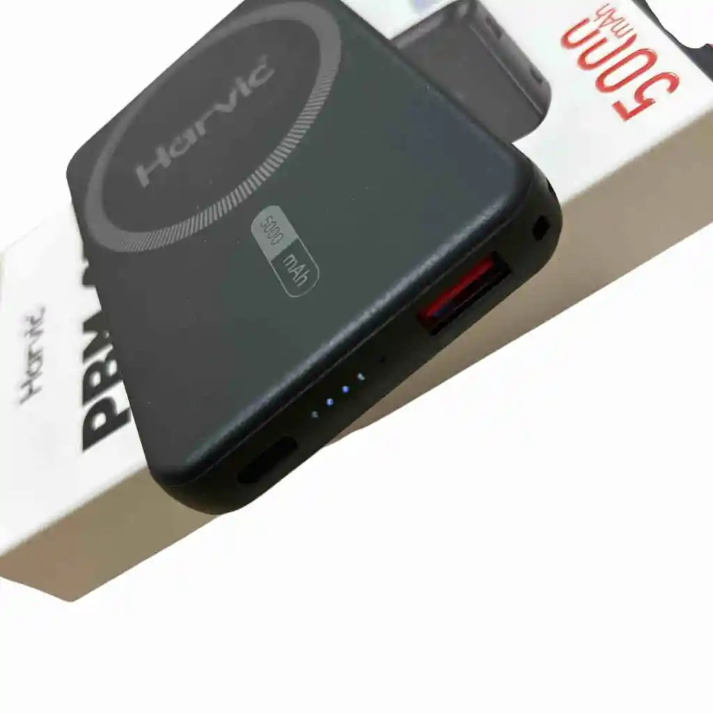 Cargador Portatil 5.000mah Con Carga Inalambrica | Power Bank