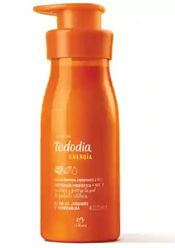Crema Corporal Energizante 2 En 1 Tododia Flor De Jengibre Y Mandarina