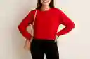 Hoodie Atemporal Essential Rojo