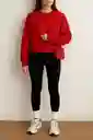 Hoodie Atemporal Essential Rojo