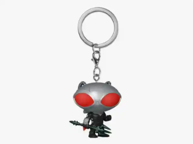 Llavero Pocket Pop: Aquaman Manta Negra/black Manta