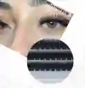 Pestañas 3d Individuales Efecto Ruso 12mm Paulis Makeup –