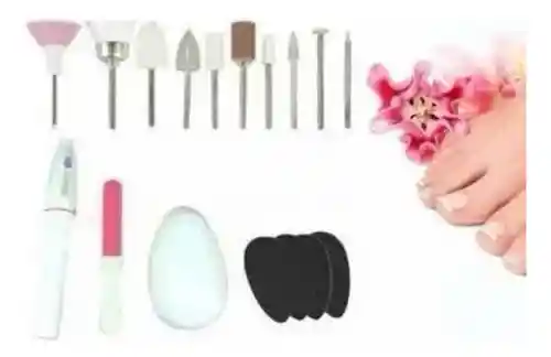 Kit Pedicura Y Manicura 18 Piezas