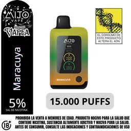 Vape Mijo Maracuya 15000 Puffs 5%