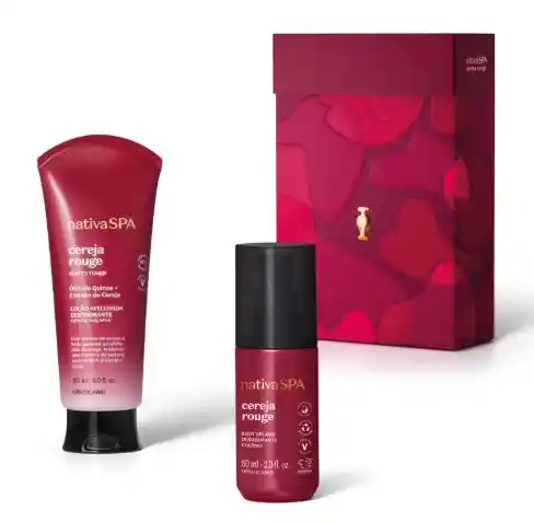 Kit Presente Nativa Spa Cereja Rouge (2 Productos)