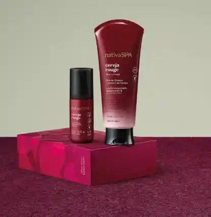 Kit Presente Nativa Spa Cereja Rouge (2 Productos)