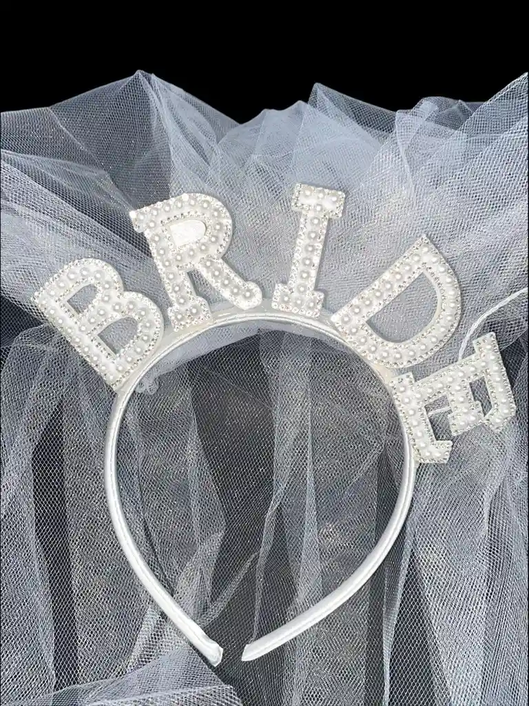 Velo Diadema Bride Para Halloven, Despedida De Soltera, Fiestas, Novia, Hora Loca, Halloween