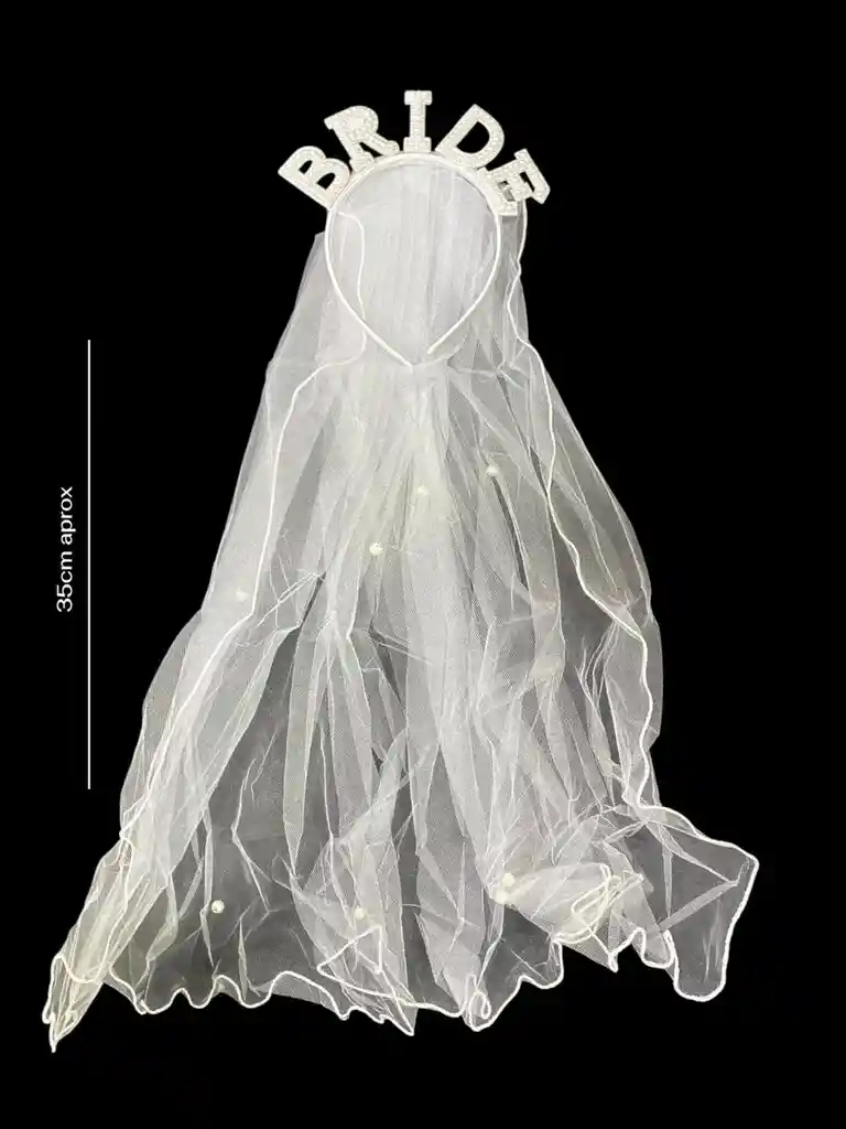 Velo Diadema Bride Para Halloven, Despedida De Soltera, Fiestas, Novia, Hora Loca, Halloween