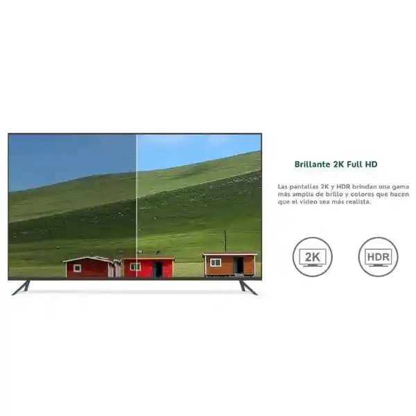 Convertidor A Smart Tv Onn Google Tv Streaming Hd/negro (original)