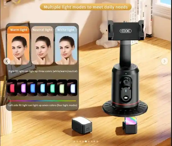Estabilizador Trípode Inteligente Seguimiento Automático 360 Lector Gestos Xo Ss16