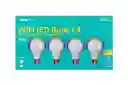 Kit X 4 Bombillos Led Alva E27 Rgb Vta+ Smart