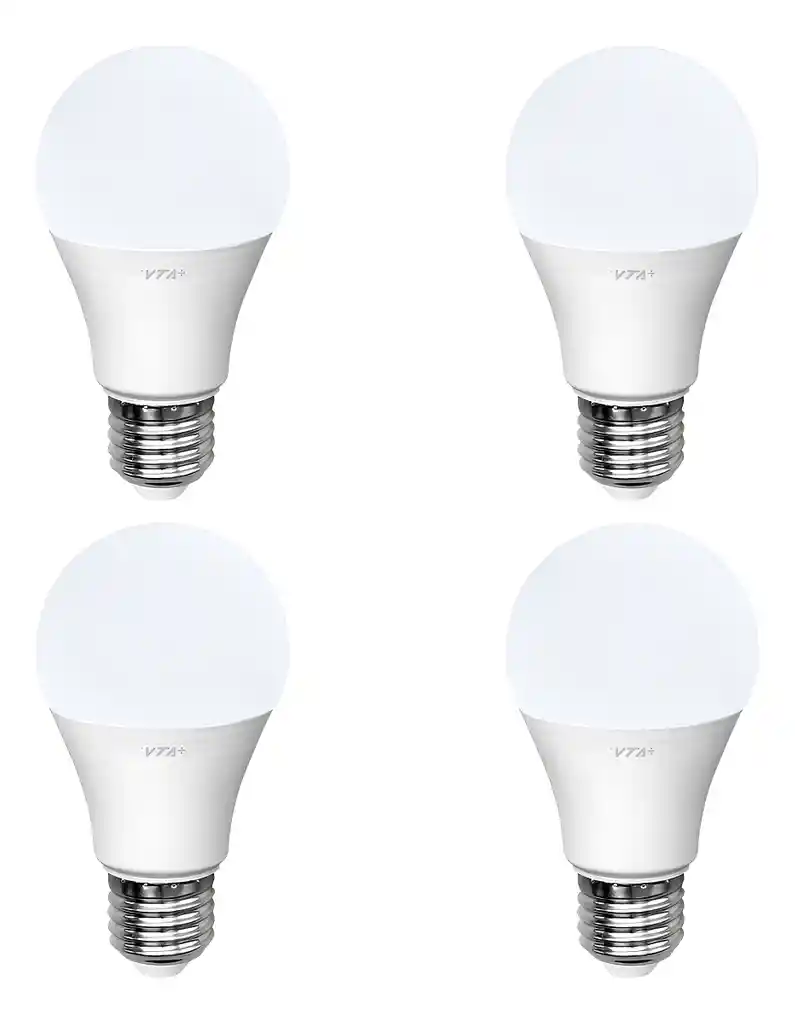 Kit X 4 Bombillos Led Alva E27 Rgb Vta+ Smart