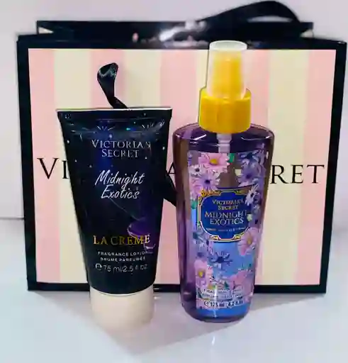 Set Victoria's Secret Midnight Exótics (spray Corporal Crema De Manos