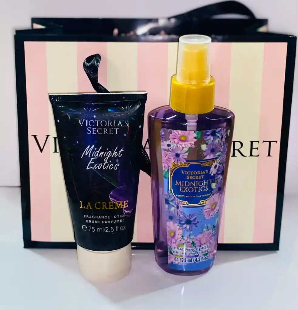 Set Victoria's Secret Midnight Exótics (spray Corporal Crema De Manos