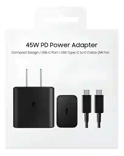 Cargador Samsung Ultrarrápido 45w