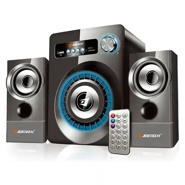 Parlante Altavoz Con Subwoofer 2.1 - Usb, Bluetooth Y Control - Jertech Sbk-8010