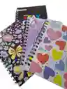 Cuaderno Argollado 100 Hojas Cuadriculado Dama