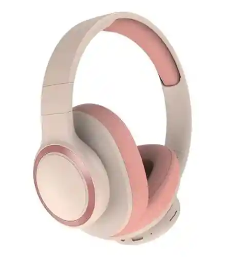Audífonos Inalámbricos P2962 Diseño Rosado Elegante