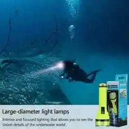 Linterna Wonder Sumergible Acuática Recargable