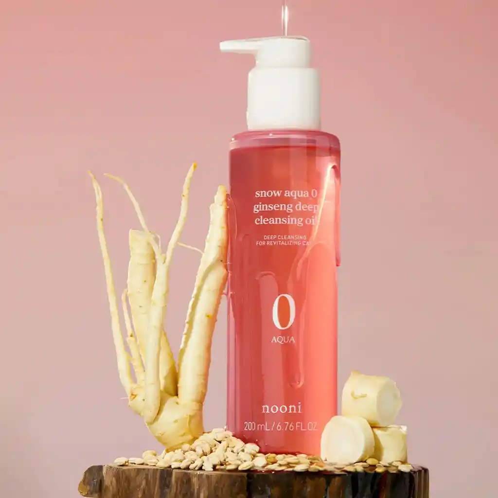 Nooni Snow Aqua 0 Ginseng Deep Cleansing Oil