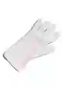 Guante Blanco De Tela Talla 4