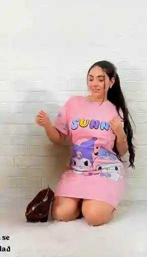 Pijama Bata Algodon Lycrado Talla Unica
