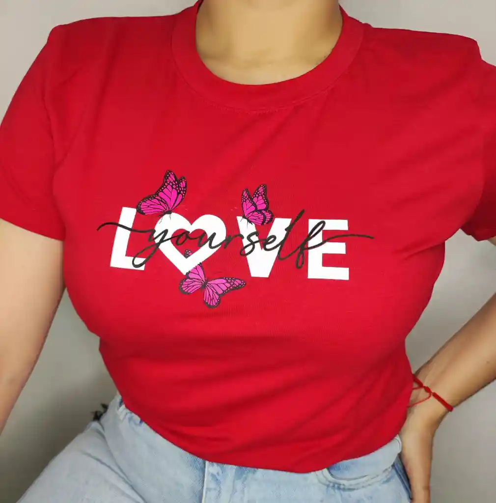 Camiseta Basica Para Dama