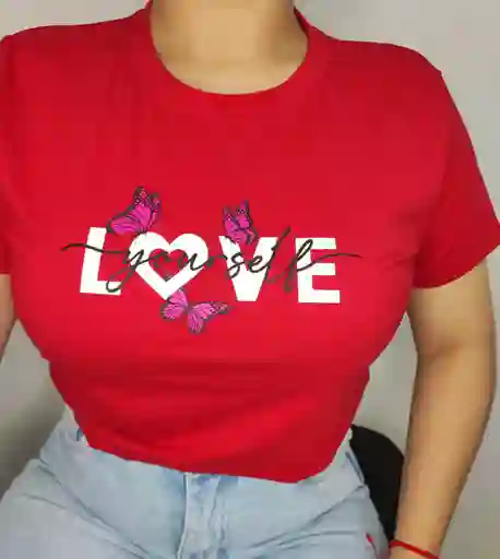 Camiseta Basica Para Dama