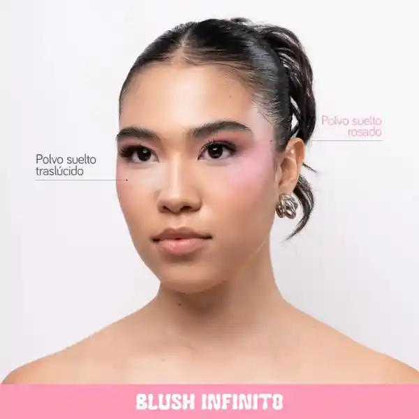 Mino Polvo Suelto Rosado Atenea