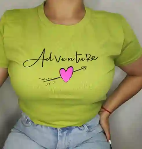 Camiseta Basica Para Dama