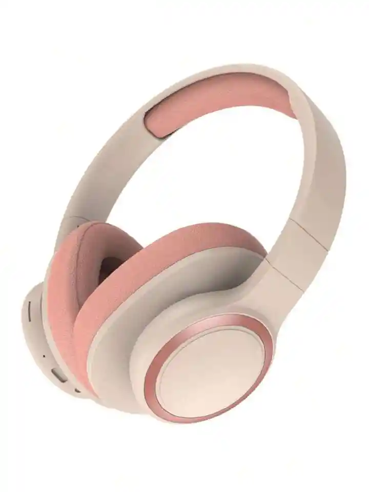 Audífonos Inalámbricos P2962 Diseño Rosado Elegante
