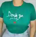 Camiseta Basica Para Dama