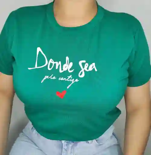 Camiseta Basica Para Dama