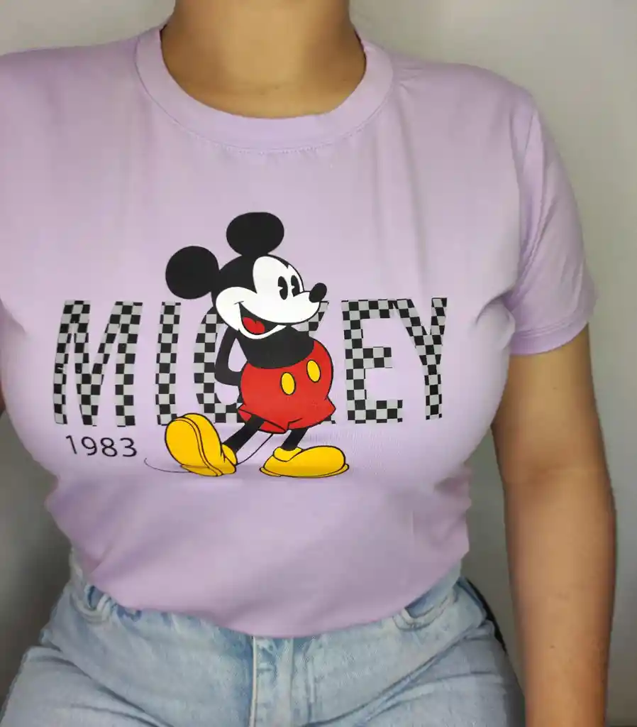 Camiseta Basica Para Dama
